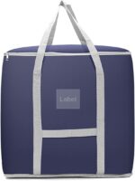 Multipurpose Extra Large Moving Duffel Storage Bags - Heavy Duty Tote for Moving, Storage, Camping and Travel