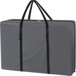 Heavy Duty Chair Storage Bag for Folding Longue Zero Gravity Light Weight Transport Folding Rollator Walker (Grey)